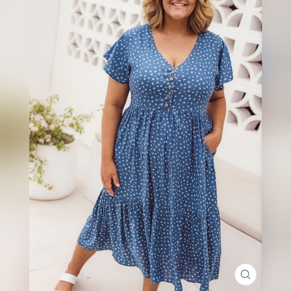 NWT MOOLK Haven Dress - Castaway size 14 - Picture 4 of 4